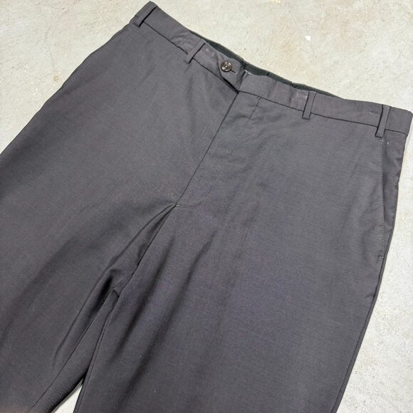 Giorgio Armani Le Collezioni Dress Pants Wool Torusers Made in Italy Grey 36x32 - Picture 3 of 8